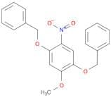 Benzene, 1-methoxy-4-nitro-2,5-bis(phenylmethoxy)-