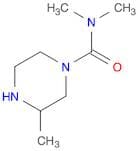 1-Piperazinecarboxamide, N,N,3-trimethyl-