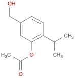 Benzenemethanol, 3-(acetyloxy)-4-(1-methylethyl)-