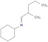 Cyclohexanamine, N-(2-methylpentylidene)-