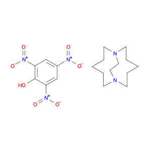 1,7-Diazabicyclo[5.5.2]tetradecane, compd. with 2,4,6-trinitrophenol (1:1)