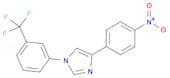 1H-Imidazole, 4-(4-nitrophenyl)-1-[3-(trifluoromethyl)phenyl]-