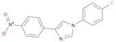1H-Imidazole, 1-(4-fluorophenyl)-4-(4-nitrophenyl)-