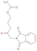 1H-Isoindole-1,3(2H)-dione, 2-[5-(acetyloxy)-2-oxopentyl]-