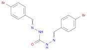 Carbonic dihydrazide, 2,2'-bis[(4-bromophenyl)methylene]-