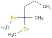 Pentane, 2,2-bis(methylseleno)-