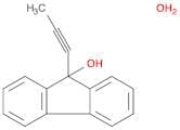 9H-Fluoren-9-ol, 9-(1-propyn-1-yl)-, hydrate (1:1)