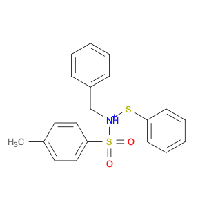 Benzenemethanaminium, N-[(4-methylphenyl)sulfonyl]-N-(phenylthio)-