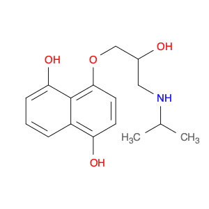 1,5-Naphthalenediol, 4-[2-hydroxy-3-[(1-methylethyl)amino]propoxy]-