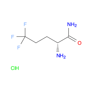 Pentanamide, 2-amino-5,5,5-trifluoro-, hydrochloride (1:1), (2R)-