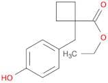 Ethyl 1-(4-hydroxybenzyl)cyclobutanecarboxylate
