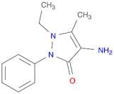 3H-Pyrazol-3-one, 4-amino-1-ethyl-1,2-dihydro-5-methyl-2-phenyl-