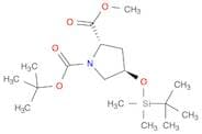 1-tert-Butyl 2-methyl (2s,4r)-4-{[tert-butyl(dimethyl)silyl]oxy}-1,2-pyrrolidinedicarboxylate