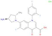 3-Quinolinecarboxylic acid, 7-(4-amino-2-methyl-1-pyrrolidinyl)-1-(2,4-difluorophenyl)-6-fluoro-1,…