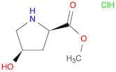 (2R,4R)-Methyl 4-hydroxypyrrolidine-2-carboxylate HCl