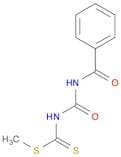 Carbamodithioic acid, [(benzoylamino)carbonyl]-, methyl ester (9CI)