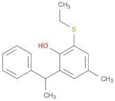 Phenol, 2-(ethylthio)-4-methyl-6-(1-phenylethyl)-