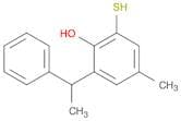 Phenol, 2-mercapto-4-methyl-6-(1-phenylethyl)-