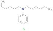 Benzenamine, 4-chloro-N,N-dihexyl-
