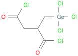 Butanedioyl dichloride, [(trichlorogermyl)methyl]- (9CI)