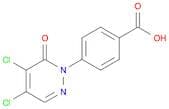 4-(4,5-dichloro-6-oxo-1,6-dihydropyridazin-1-yl)benzoic acid