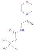 tert-butyl N-[2-(morpholin-4-yl)-2-oxoethyl]carbamate