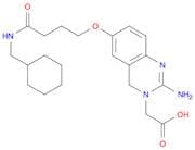 2-(2-Amino-6-(4-((cyclohexylmethyl)amino)-4-oxobutoxy)quinazolin-3(4H)-yl)acetic acid