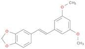 1,3-Benzodioxole, 5-[(1E)-2-(3,5-dimethoxyphenyl)ethenyl]-