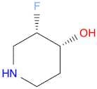 (3S,4R)-3-fluoropiperidin-4-ol hydrochloride