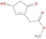 1-Cyclopentene-1-acetic acid, 3-hydroxy-5-oxo-, methyl ester, (3R)-