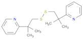 Pyridine, 2,2'-[dithiobis(1,1-dimethyl-2,1-ethanediyl)]bis- (9CI)