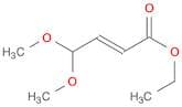 2-Butenoic acid, 4,4-dimethoxy-, ethyl ester, (2E)-