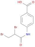 Benzoic acid, 4-[(2,3-dibromo-1-oxopropyl)amino]-