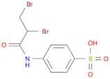 Benzenesulfonic acid, 4-[(2,3-dibromo-1-oxopropyl)amino]-