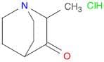 2-methyl-1-azabicyclo[2.2.2]octan-3-one hydrochloride