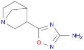 1,2,4-Oxadiazol-3-amine, 5-(1-azabicyclo[2.2.1]hept-3-yl)-