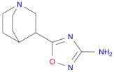 1,2,4-Oxadiazol-3-amine, 5-(1-azabicyclo[2.2.2]oct-3-yl)-