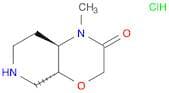 (4aR,8aR)-1-Methylhexahydro-1H-pyrido[3,4-b][1,4]oxazin-2(3H)-one hydrochloride
