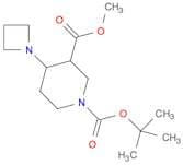 1-(tert-Butyl) 3-methyl 4-(azetidin-1-yl)piperidine-1,3-dicarboxylate