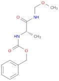 benzyl N-[(1S)-1-[methoxy(methyl)carbamoyl]ethyl]carbamate