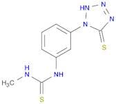 Thiourea, N-[3-(2,5-dihydro-5-thioxo-1H-tetrazol-1-yl)phenyl]-N'-methyl-