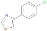 Tellurazole, 4-(4-chlorophenyl)-