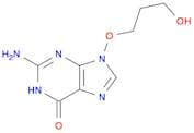 6H-Purin-6-one, 2-amino-1,9-dihydro-9-(3-hydroxypropoxy)-