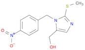 1H-Imidazole-5-methanol, 2-(methylthio)-1-[(4-nitrophenyl)methyl]-