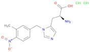 L-Histidine, 3-[(3-methyl-4-nitrophenyl)methyl]-, dihydrochloride (9CI)