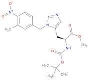 L-Histidine, N-[(1,1-dimethylethoxy)carbonyl]-3-[(3-methyl-4-nitrophenyl)methyl]-, methyl ester
