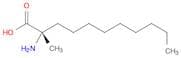 Undecanoic acid, 2-amino-2-methyl-, (2S)-