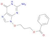 6H-Purin-6-one, 2-amino-9-[3-(benzoyloxy)propoxy]-1,9-dihydro-