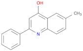 4-Quinolinol, 6-methyl-2-phenyl-