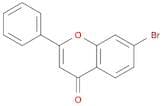4H-1-Benzopyran-4-one, 7-bromo-2-phenyl-